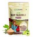 Giloy Tulsi Amla Powder 100g | Herbal Immunity Support Blend | Natural Daily Wellness Mix | Rich in Antioxidants | No Added Preservatives | Vegan | Lab Tested