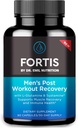 DR. EMIL NUTRIITION Fortis Capsule de récupération post-entraînement pour les hommes avec L-Glutamine et Sustamine pour soutenir la récupération musculaire et la santé immunitaire, 30 portions
