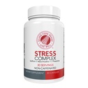 Supplément complexe de stress de la fougère d'argent - Sans caféine - Sommeil, inquiétude, humeur et plus - avec suppléments de safran, supplément de L-Theanine, et Myo-inositol - Supplément de stress naturel (paquet de 1)