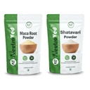 NeutraVed Maca Root Shatavari Powder Combo for Men/Women for Wellness Support (2 x 50 g)=100g