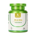 L-thréonate de magnésium -100mg, DHA-100mg, Phosphatidylsérine-40mg, Suppléments complexes de magnésium pour les enfants âgés Santé cérébrale et soutien cognitif Améliorer le cerveau - 60 capsules