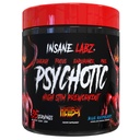 Insane Labz Hellboy Edition, poudre pré-entraînement stimulante et NO Booster avec Beta Alanine, L Citrulline et Caféine, Boosts Focus, Énergie, Endurance, Niveaux d'oxyde nitrique, 35 Srvgs, Blue Rasp