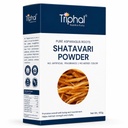 TRIPHAL Shatavari Powder - 100g | Natural and Pure, Dried Yellow Root Powder | No Preservatives or Additives | Ideal for Everyday Herbal Use