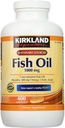 Kirkland Signature Natural Fish Oil Concentrate with Omega-3 Fatty Acids - 400 Softgels (Pack of 2)