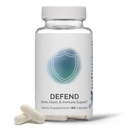 InfiniWell Defend Bone & Immune Support Supplement - Vitamin A, D3 & K2 Supplement - Bioavailable Ingredients in Active Nutrient Forms - Aid Bone Strength, Heart Health & More (60 Capsules)