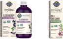 Garden of Life Organics Syrup Immune à base végétale 6,59 fl oz & Organics Huile d'origan Gouttes saisonnières 1fl oz (30 ml) Liquide