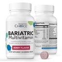 Choix bariatrique Mon multivitamine bariatrique à croquer avec fer et 300mg de calcium, baie (120ct)