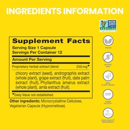 Himalaya PartySmart, tube de 12 capsules - Alcool Disparition du foie pour un meilleur matin après avoir bu - végétalien, non-OGM, sans gluten, cliniquement étudié (paquet de 2)