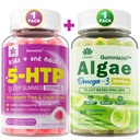 LILICARE Oméga végétalien 3 Gummies & 5HTP Gummies