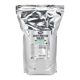 MAINTENANT Aliments Sports Nutrition, Isolation des protéines de lactosérum, 25 g Avec BCAAs, Poudre de vanille crémeuse, 10-Pound