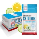 Dr Boz - Poudre de Keto BHB - Citron de concombre, 20 paquets - Boissons de cétones - Augmenter l'énergie et réduire les croûtes - Supplément alimentaire maximal - Qualité testée - Fabriqué aux États-Unis - 10.9oz (310g)