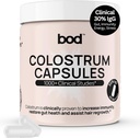 Bod Colostrum Capsules, Supplément Colostrum pour le soutien de la peau et de la croissance des cheveux, Immune Support, Gut Health, Muscle & Wellness, IgG 30% Pure Superfood Bovin Colostrum Pills, Non aromatisé, 30 portions