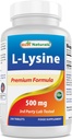 Best Naturals L-Lysine 500 mg 250 Tabletten (250 Zähler (Pack von 2))