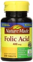 Nature faite acide folique 400 mcg 250 Compte (4 paquets)
