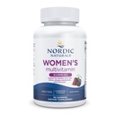 Nordic Naturals Gummies multivitamines pour femmes, Berry mixte - 60 Gummies - Soutien pour la peau, les cheveux, les os, l'énergie et l'immunité - Non-OGM, Végétarien - 30 portions