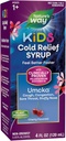 Nature's Way Cold Relief Syrup for Kids 1+, Umcka, Shortens Duration & Reduces Severity, Multi-Symptom Cold Relief, Homeopathic, Phenylephrine Free, Cherry Flavored, 4 Fl Oz (Packaging May Vary)