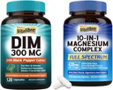 DIM Supplément 120 Capsules & 10 en 1 Magnésium Complexe 120 Capsules
