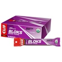 CLIF BLOKS - Mountain Berry Flavor - Chews énergétiques - Non-OGM - Basé sur une usine - Carburant rapide pour le vélo et la course - Carbohydrates et électrolytes rapides - 2,12 oz. (18 Compte)