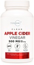Type Zéro Capsules de vinaigre de cidre de pomme (180 Nombre) 500mg par portion - Non-OGM, Supplément sans gluten