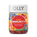 OLLY Enfants Sommeil et immunité Gummy, Melatonine, Wellmune, Elderberry, 50 Comte