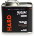 Hard Supplement für Herren - Black Maca & Ashwagandha Root - Natural Performance Support - stärkt Energie, Vitalität, Hormonal Balance - (120 Kapseln/Kan)