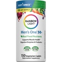 Multivitamine de lumière arc-en-ciel pour les hommes 50+, Vitamine C, D & Zinc, Probiotiques, Homme 50+ Multivitamine fournit un soutien immunitaire haute puissance, non-OGM, végétarien, 150 comprimés