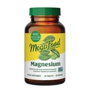 Magnésium MegaFood - Soutiens coeur et système nerveux - Supplément Magnésium avec Magnésium Fermenté Glycinate - Vegan, sans gluten, non-OGM et Kosher - Fabriqué sans 9 Allergènes alimentaires - 60 Tabs