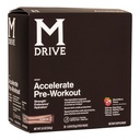 Mdrive Accélérer la poudre de pré-entraînement, Packs de service unique, Berry mixte, 30 comtes (Stimulant, Berry mixte)