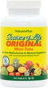 Natures Plus Source de vie Mini-Tabs Non Fer - 180 Mini comprimés végétariens - Facile à avaler Multivitamine naturelle et supplément minéral pour la santé et l'énergie - 30 portions