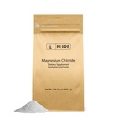 Ingrédients originaux purs Chlorure de magnésium (2 lb) Supplément oral, poudre de cristal, supplément de magnésium, grade alimentaire