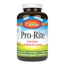 Carlson - Pro-Rite, Free-Form L-Proline et L-Lysine, Santé, Soutien interarmées et Formation de collagène, 200 Capsules