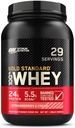 Optimum Nutrition Gold Standard 100% Whey Protein Pulver, Erdbeeren & Creme, 2 Pfund (Packaging Mai Vary)
