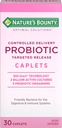 Nature's Bounty Probiotique, Supplément diététique à livraison contrôlée, soutient la santé digestive, intestinale et immunitaire, 30 capsules, 30 portions totales