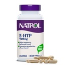 Natrol Mood + Stress 5-HTP 100 mg, complément alimentaire pour une humeur équilibrée, capsules pour adultes, 30 capsules, jusqu'à 30 jours