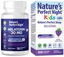 Nature's Perfect Night Bundle (en anglais seulement) Melatonin 20mg (en anglais seulement) Enfants Melatonin 1mg (en anglais seulement) 180 Nombre (en anglais seulement) 100 Nombre (en anglais seulement) Sans sucre (en anglais seulement) Sans gluten (en anglais seulement)