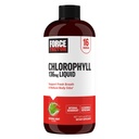 FACTEUR DE FORCE Supplément de désodorisation du corps liquide en chlorophylle, rafraîchit naturellement la respiration et le corps, sans adoucisseur ni couleur artificielle, sans OGM, saveur de menthe naturelle, 16 oz.