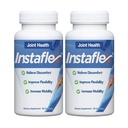 Supplément de soutien mixte Instaflex - Mélange de soulagement articulaire cliniquement étudié de glucosamine, MSM, saule blanc, curcuma, gingembre, Cayenne, acide hyaluronique - 180 capsules