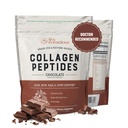 Poudre de peptides de collagène vivant conscient - Poudre de collagène de chocolat - Cheveux, peau, ongles et soutien articulaire - Suppléments de collagène de type I et III pour les femmes et les hommes - 30 portions - 15oz