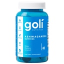 Goli Ashwagandha & Vitamine D Gummy - 60 Compte - Berry mixte, KSM-66, végétalien, à base de plantes, non-OGM, sans gluten et sans gélatine. Restaurer. Détendez-vous, paquet de 1