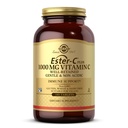 Solgar Ester-C Plus 1000 mg de vitamine C (complexe d'ascorbate) - 180 comprimés - doux et non acide - soutient la santé respiratoire supérieure - non-OGM, sans gluten - 180 portions