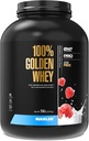 Maxler 100% Golden Whey Protein - 23g of Premium Whey Protein Powder per Serving - Pre, Post & Intra Workout - Fast-Absorbing Whey Hydrolysate, Isolate & Concentrate Blend - Strawberry Cream 5 lbs