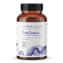 Theralogix TherOmega Omega-3 Supplément à l'huile de poisson - Soutient la santé cardiovasculaire, cérébrale, immunitaire et articulaire* - 700 mg DHA et EPA de Wild Alaska Pollock - Source durable - Certifié NSF - 90 Softgels