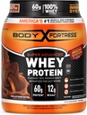 Forteresse du corps 100% Whey, poudre de protéines premium, beurre d'arachide au chocolat, 1,78lbs (paquetage mai Vary)