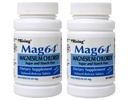 L'augmentation Mag64 Chlorure de magnésium Supplément alimentaire Comprimés à libération différée 64 mg, 60 Comprimés (paquet de 2)