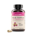 NatureWise Thistle de lait avec racine de dandelion - Silymarin - Supplément antioxydant pour le foie et le rein - Vegan, non-OGM, sans gluten - 60 jours de compte[60 jours]