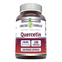 Formules étonnantes Quercetin 500mg Gélules Veggie Supplément de non-OGM (sans gluten)