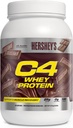Cellucor C4 poudre de protéines de lactosérum, chocolat Hershey - 25g de protéines, 0g de sucre ajouté, 130 calories par portion, soutient la récupération musculaire, 28 portions, Premium Whey pour post-travail