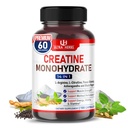 Capsules monohydratées de créatine ultra-créatine améliorées avec L-Arginine, L Citrulline, Ginseng