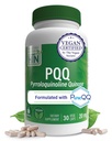 Santé Thru Nutrition PQQ 20mg 30 portions Pyrroloquinoline Quinone comme PureQQ-QPromeuve la biogenèse mitochondriale Supplément