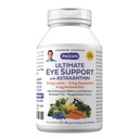 ANDREW LESSMAN Ultimate Eye Support with Astaxanthin 30 Softgels - 12mg Lutein, 6mg Zeaxanthin, 4mg Astaxanthin, Bilberry. Éléments nutritifs clés pour appuyer la santé oculaire, promouvoir une vision saine. Aucun additif